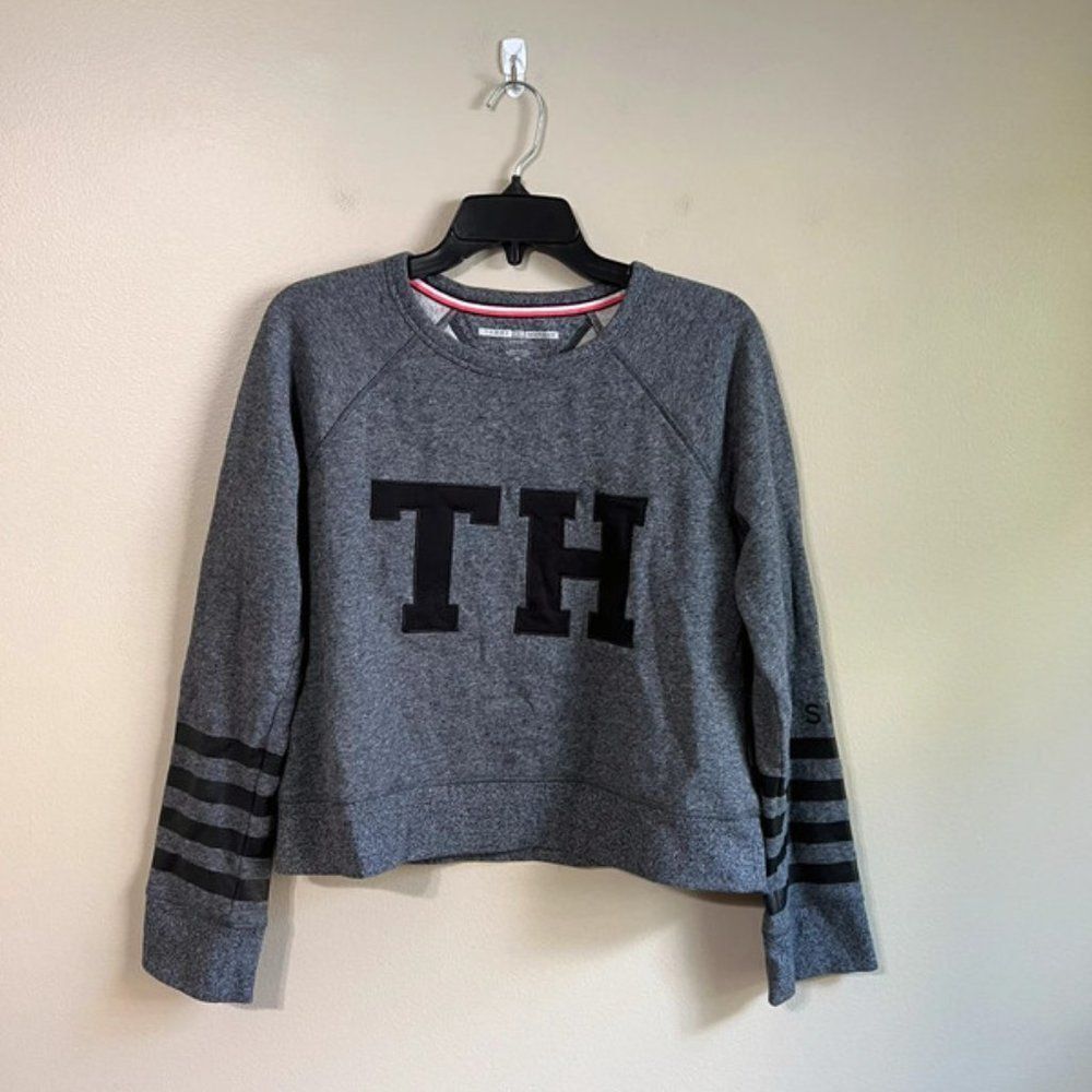 Tommy Hilfiger sport small grey sweater‎